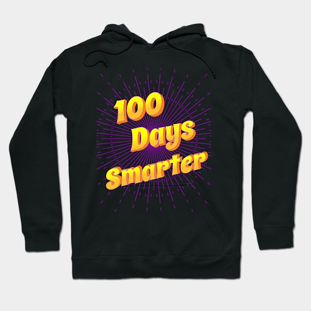100 days smarter Hoodie by Polynesian Vibes